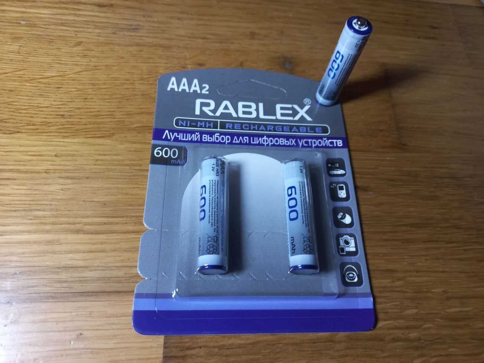 акумулятор AAA 600mah 1,2в NIMH міні пальчикові AA батарейка 14500