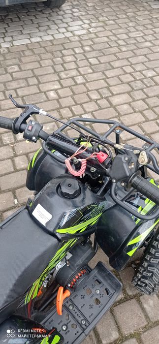 Подарунок Дитині! Квадроцикл бензинXTR-50.Сигналізація.Запуск кнопкою.