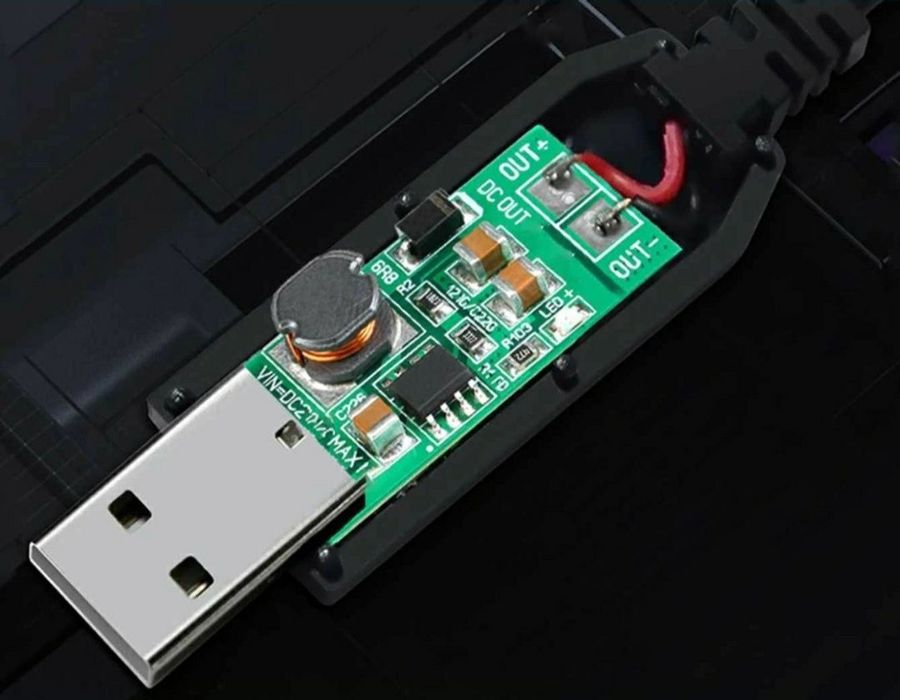 Інтернет без світла. Перетворювач напруги 5v > 12v для роутера