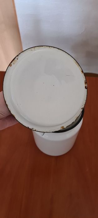 Kanka bańka na mleko 3L emaliowana, prl starocie emalia antyki vintage