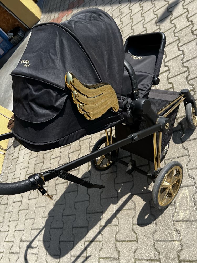 Cybex priam jeremy scott gold wings złote skrzydła