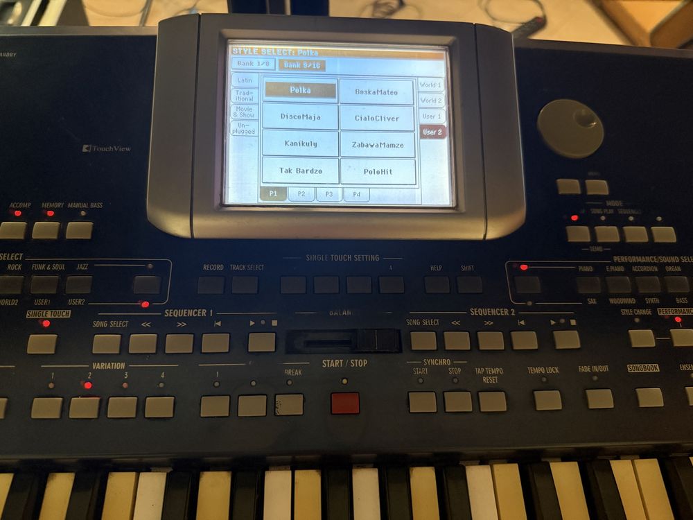 Klawisze korg pa500 i i30 ( syntezator keyboard 61 klawiszy )