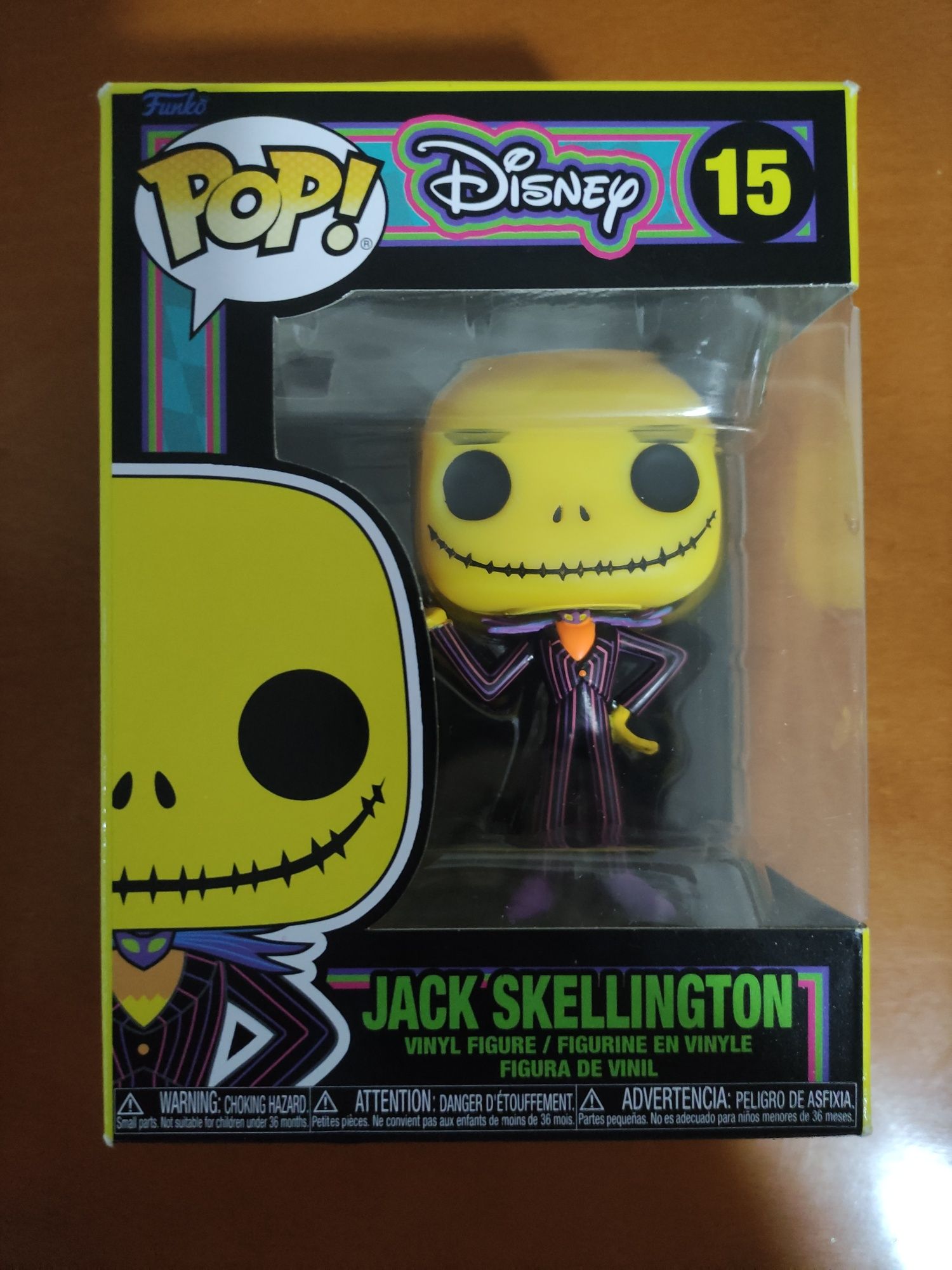 Funko Pop Black Light Jack Skellington