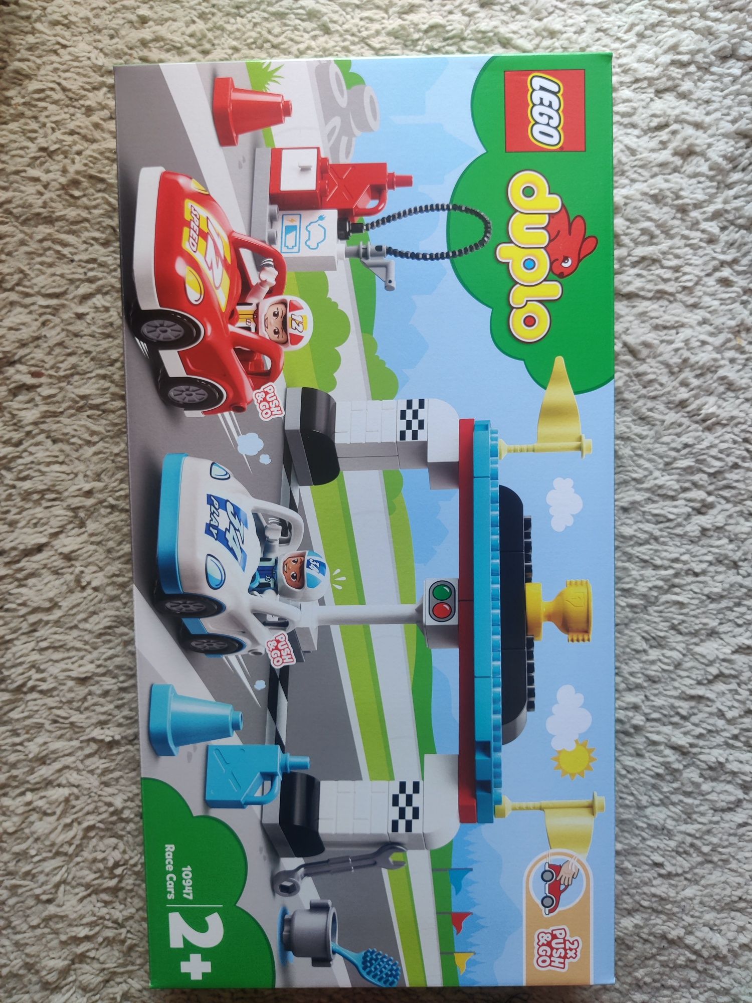 Lego Duplo 10947 Samochody wyścigowe