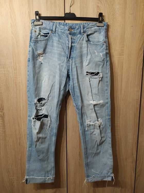 Spodnie jeans  Boyfriend H&M rozmiar 40