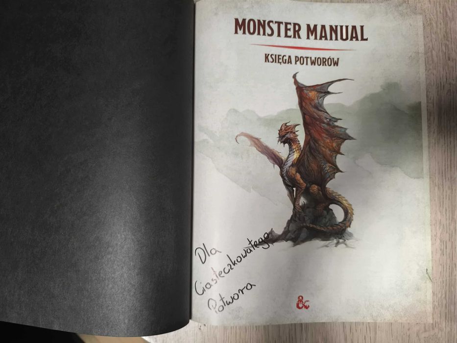 Zestaw podręczników do RPG Dungeons and Dragons 5E po polsku  (DnD PL)