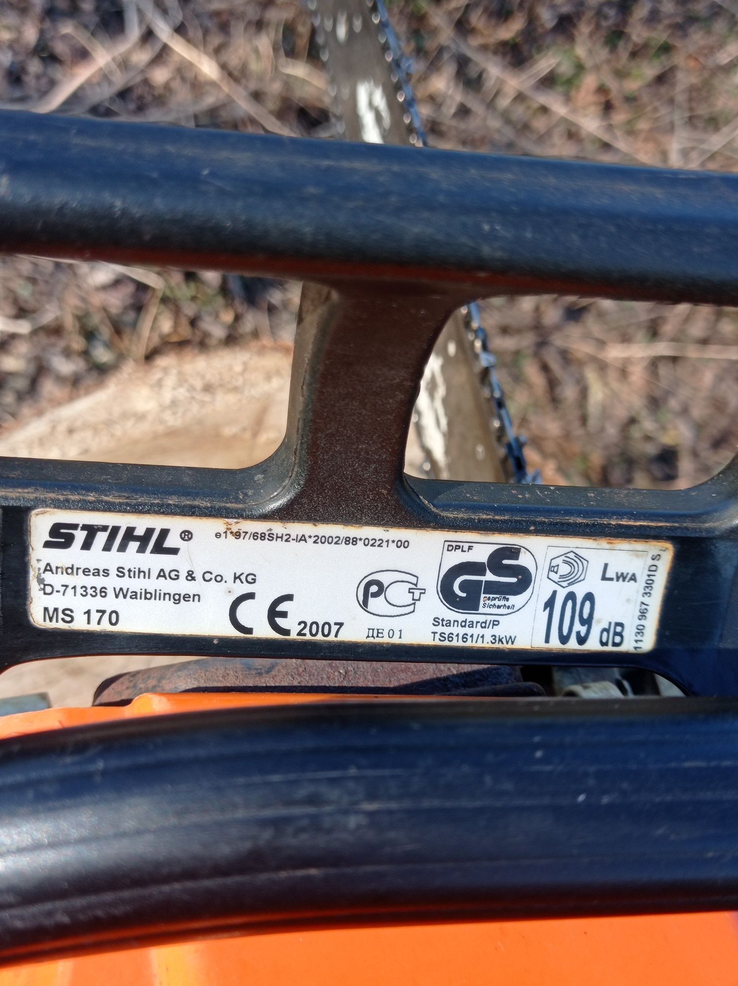 Piła Stihl MS 170 świeżo po remoncie