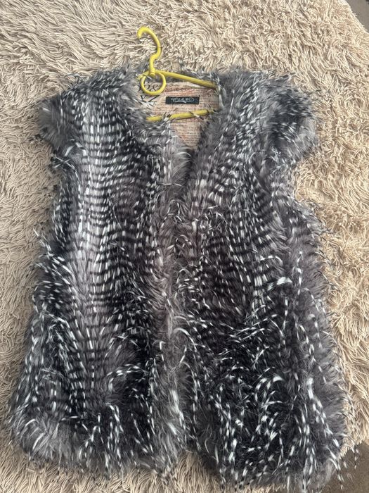 Короткий жилет дикобраз