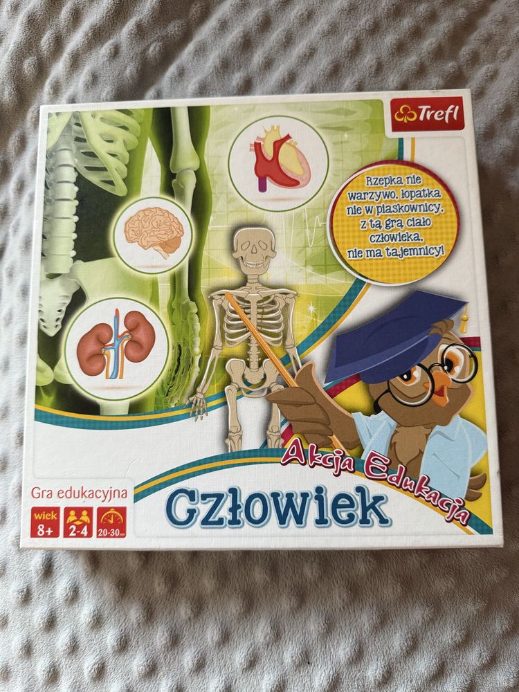 Gra edukacyjna planszowa Człowiek
