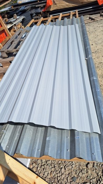 GR 0,50 Blacha Trapezowa T18 II Gat. na Garaż, Stodoła, Kojec od ręki