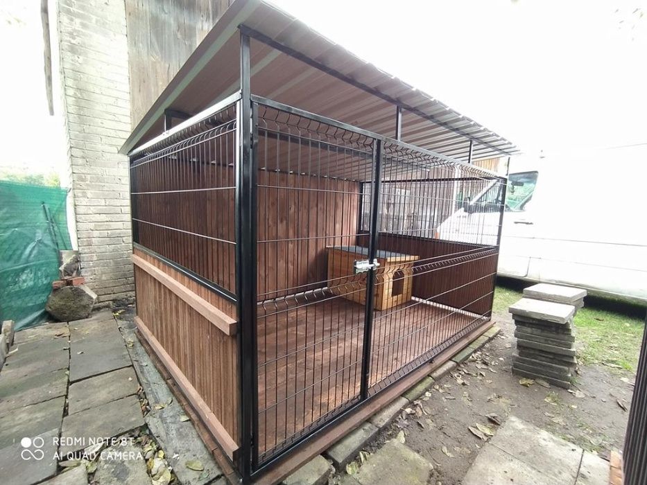 Kojec Klatka Zagroda Buda dla psa 2mx2m Montaż Gratis Solidny!