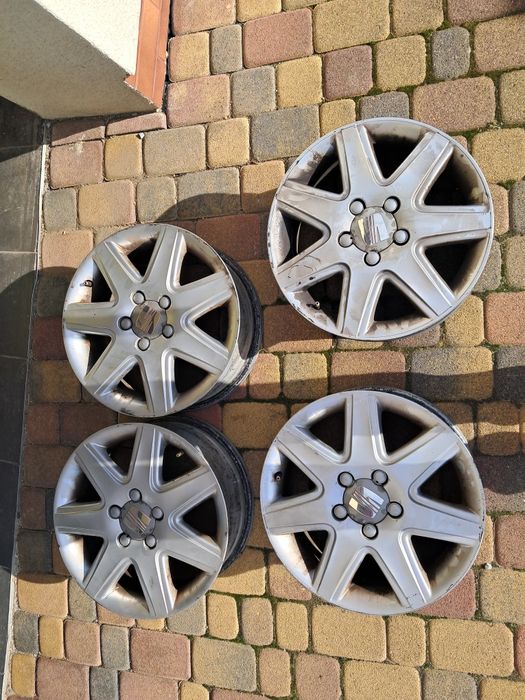 AluFelgi vw seat 5x112 16 cali