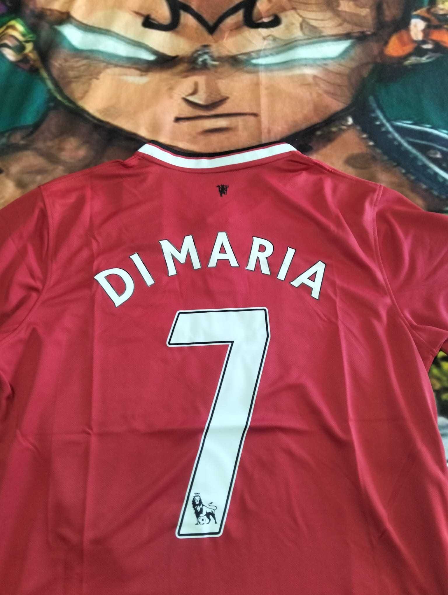 camisola nike Manchester United Di Maria 7 tamanho L