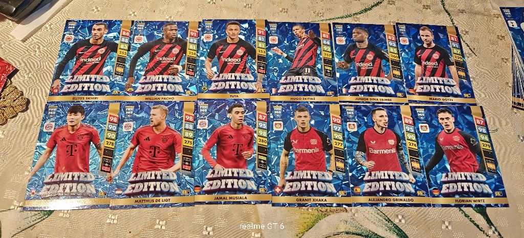 Karty limitowane 75 sztuk