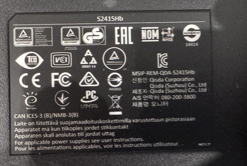 Монітор Dell 23,8 дюймів