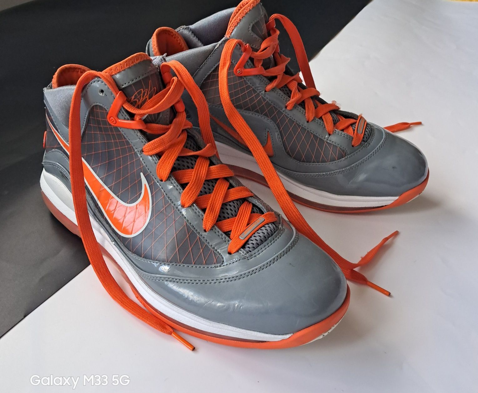 Buty  Air Max LeBron 7  Orange Blaze 2010