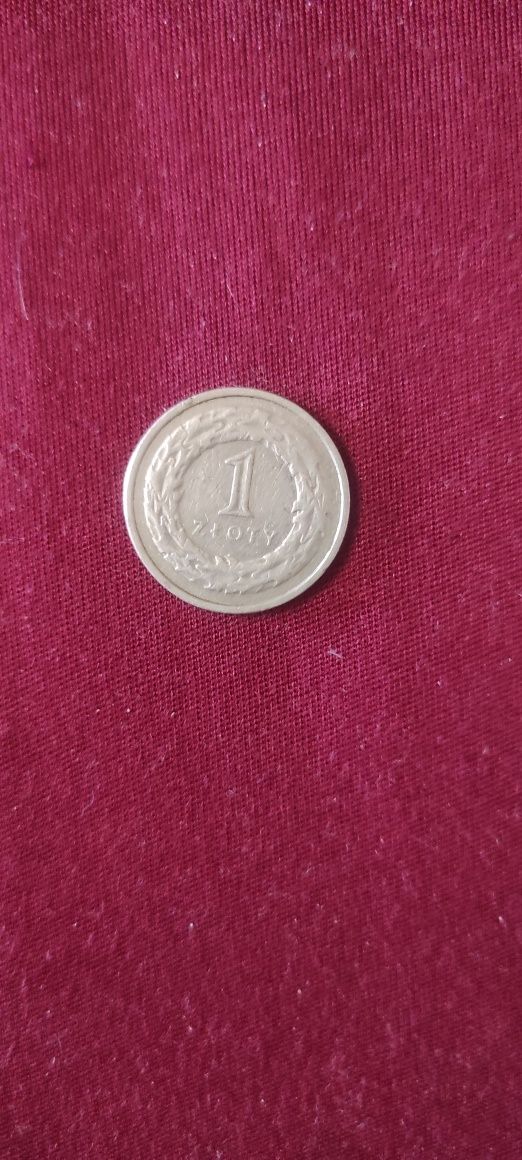 Монета 1 злотый 1994
