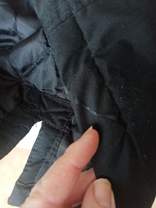 Sg Czarna kurtka damska 38 , M parka damska 38 , M