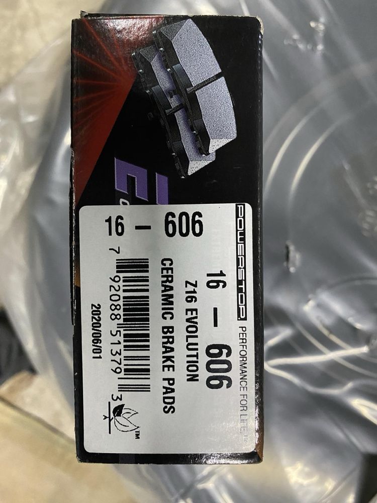 Колодки задние.POWER STOP Z14 Evolution на Lexus GX/Toyota Prado