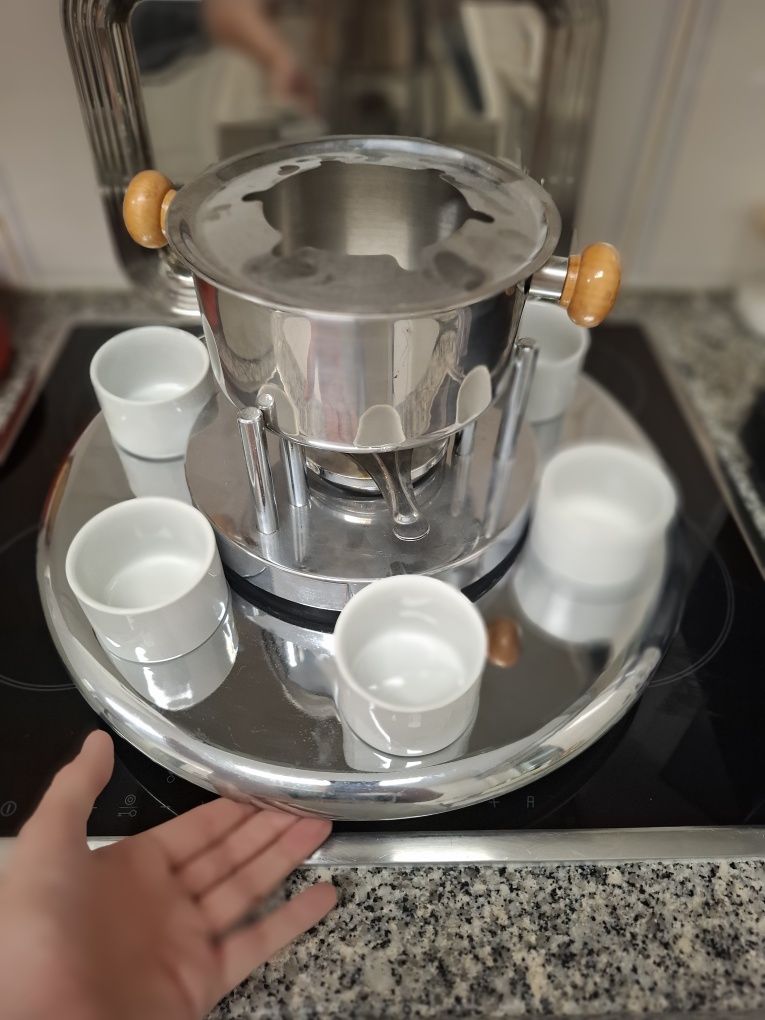 Conjunto fondue usado