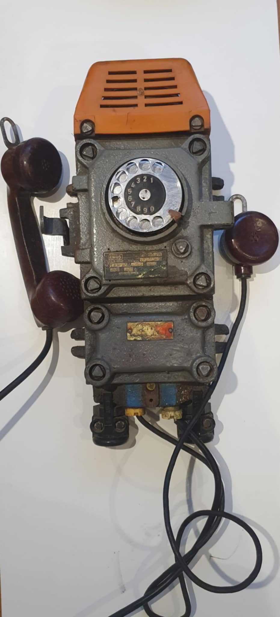 Telefon górniczy kopalniany przemysłowy , industrial PRL