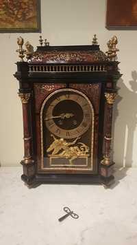 Zegar szafkowy Boulle, francuski XIX wieczny