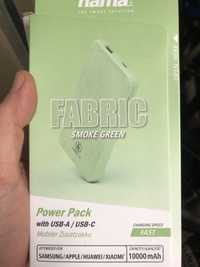 Power bank hama fabric 10000 mAh