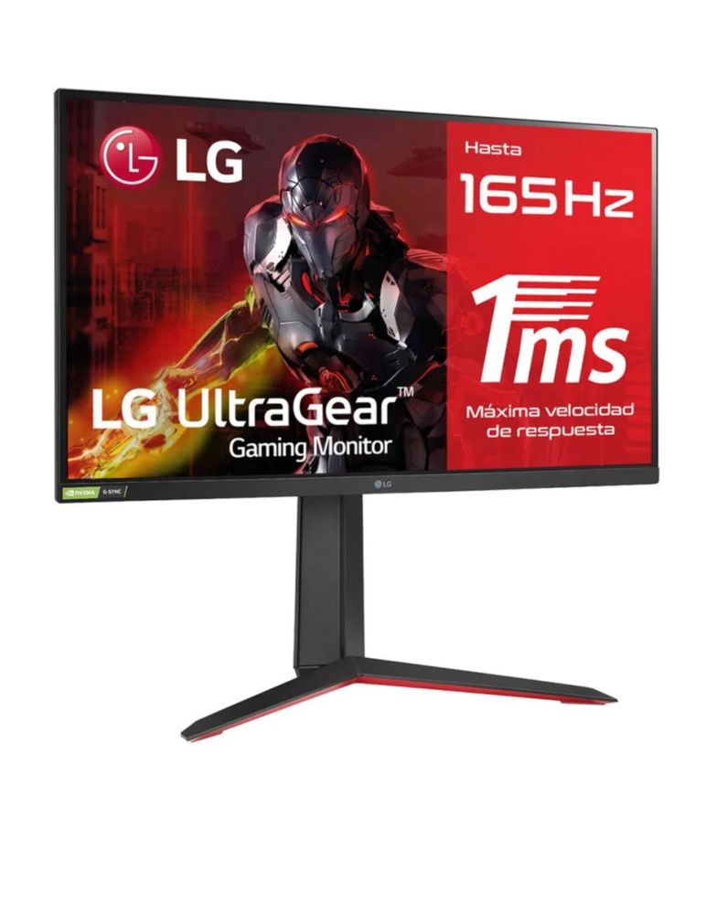 Monitor LG Ultragear 27”/2k/QHD/IPS/165HZ