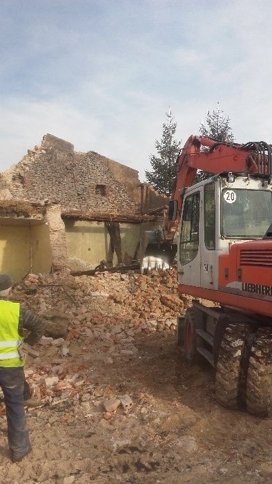 ROZBIÓRKI wyburzenia slask okolice Transport wykopy,wywrotka 8x4