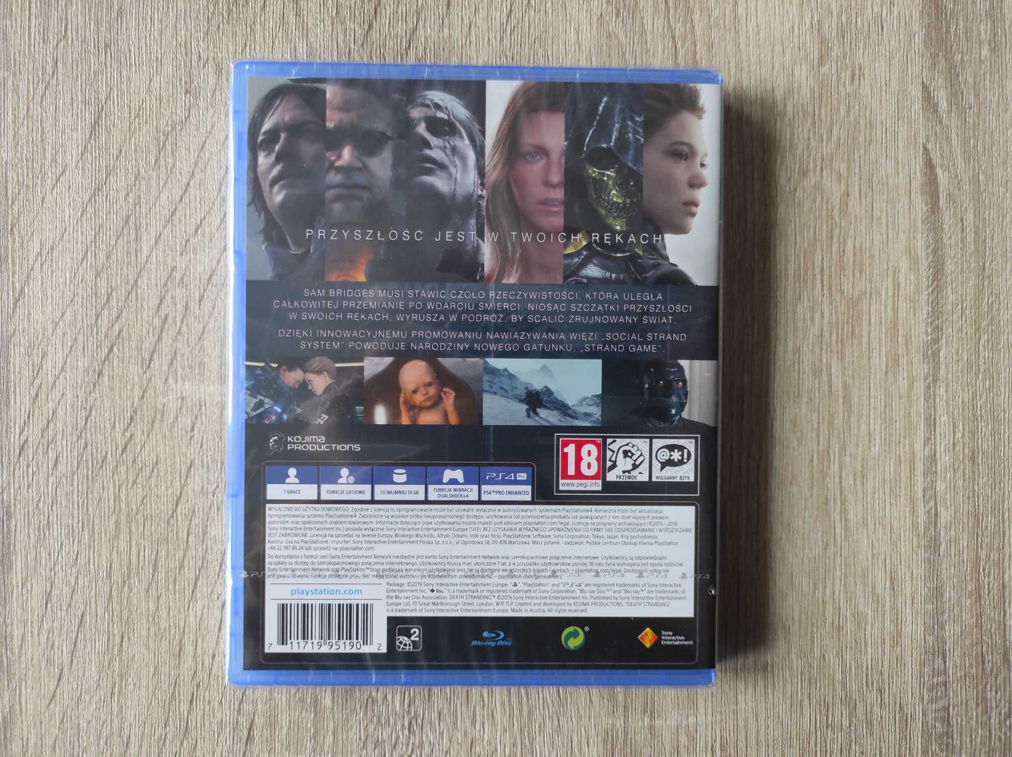 Death Stranding PL - PS4 - Nowa w folii