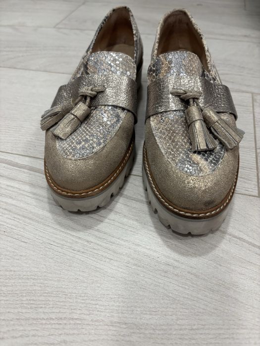 Туфлі шкіряні, розмір 39, 25 см