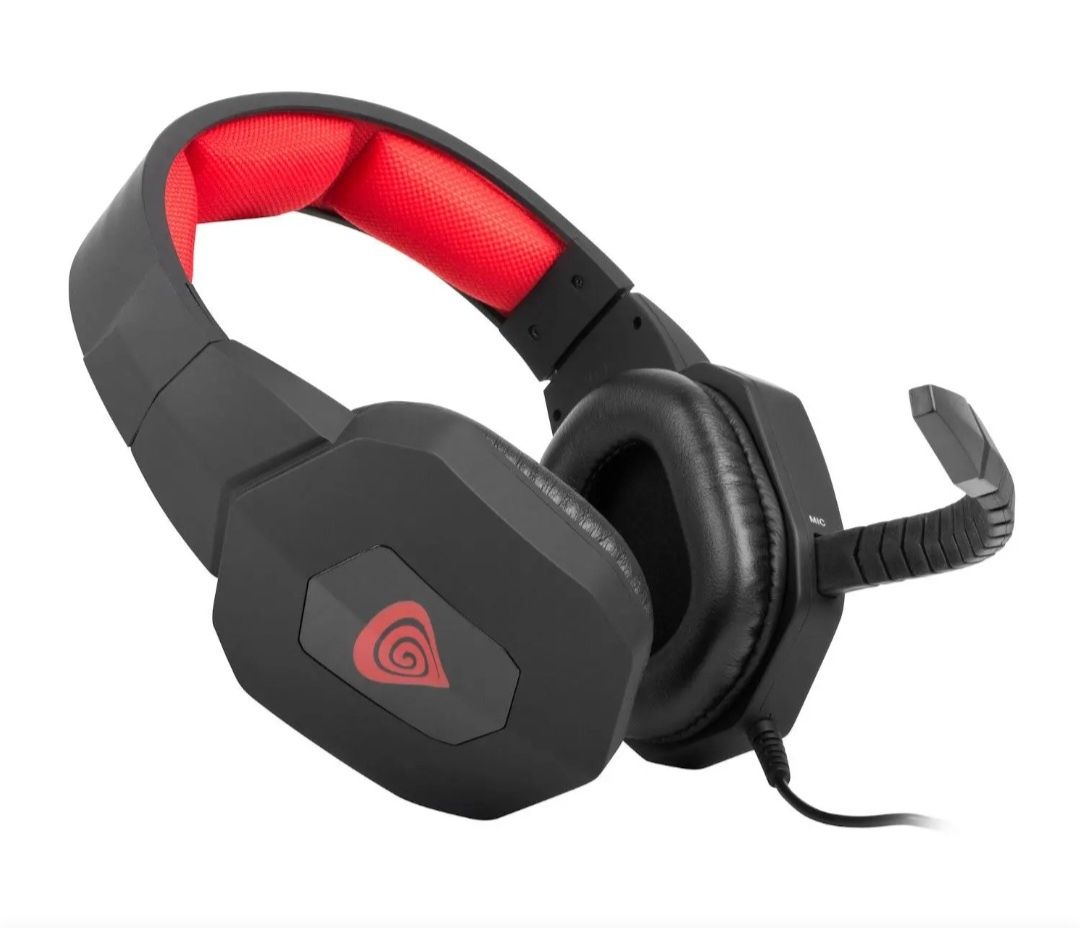 Słuchawki Genesis Argon 400 H59 Gaming Mikrofon Jack PC XBOX PS4 NOWE