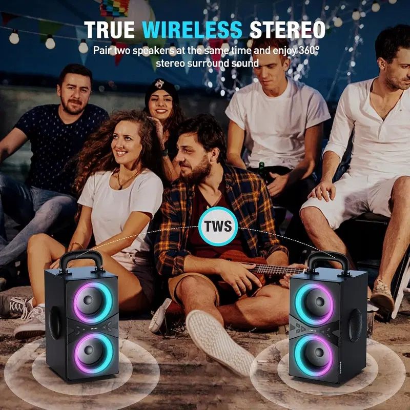 Głośnik Bluetooth TPBEAT Stereo 80W