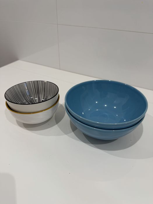 Bowls cumbucas tigelas tamanhos e cores diversos