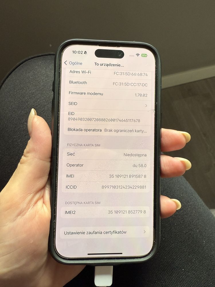 Iphone 15 pro gwarancja