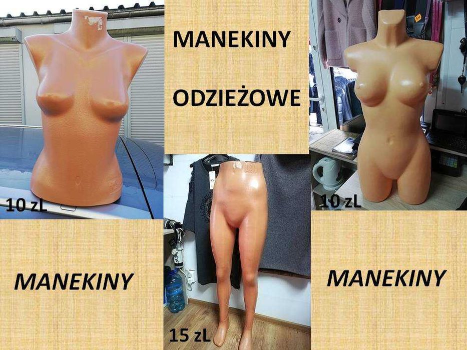 Manekiny odzieżowe