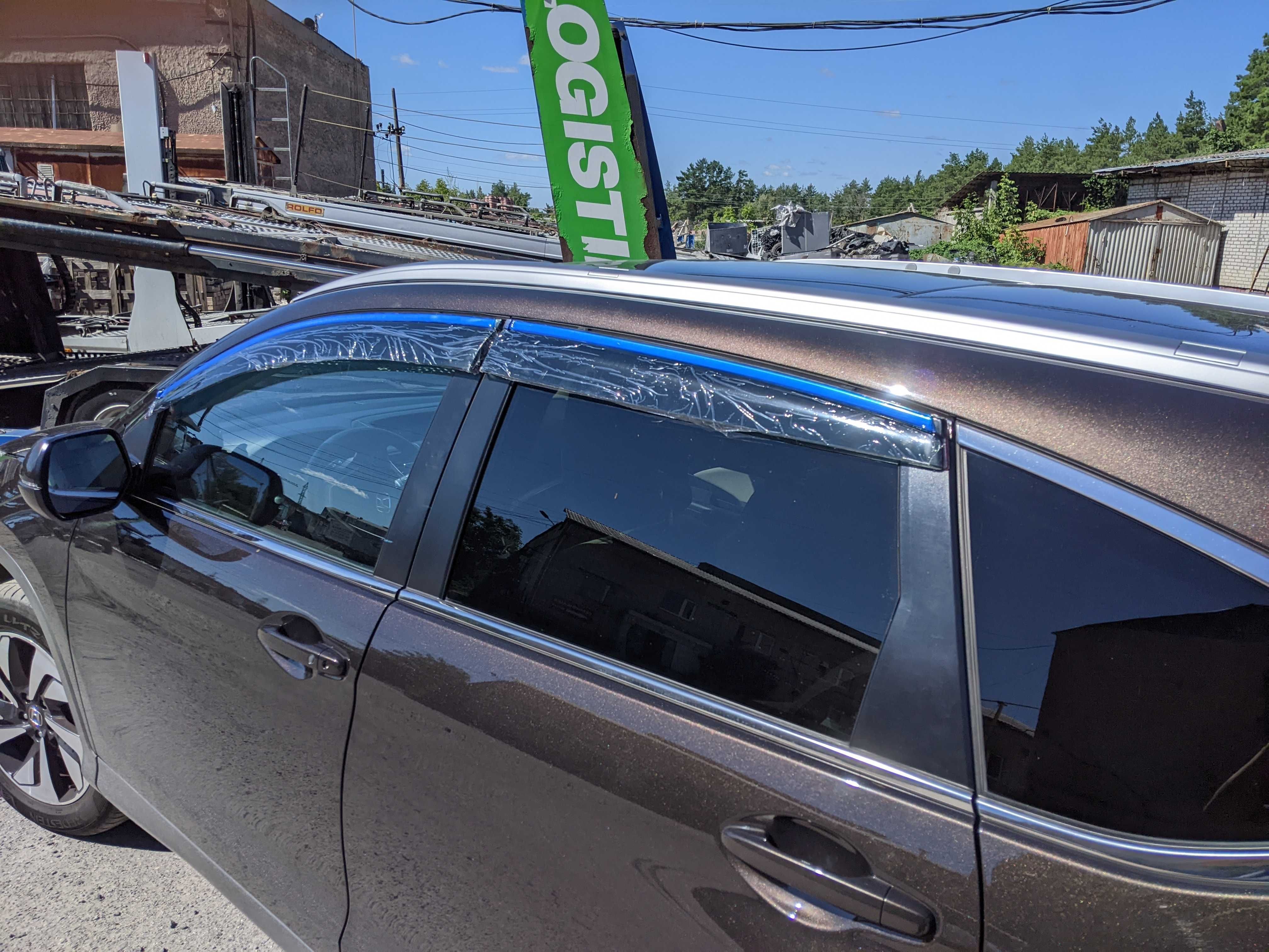 Дефлектори вікон вітровики Хонда ЦРВ Honda CRV 12-23 ветровики СРВ