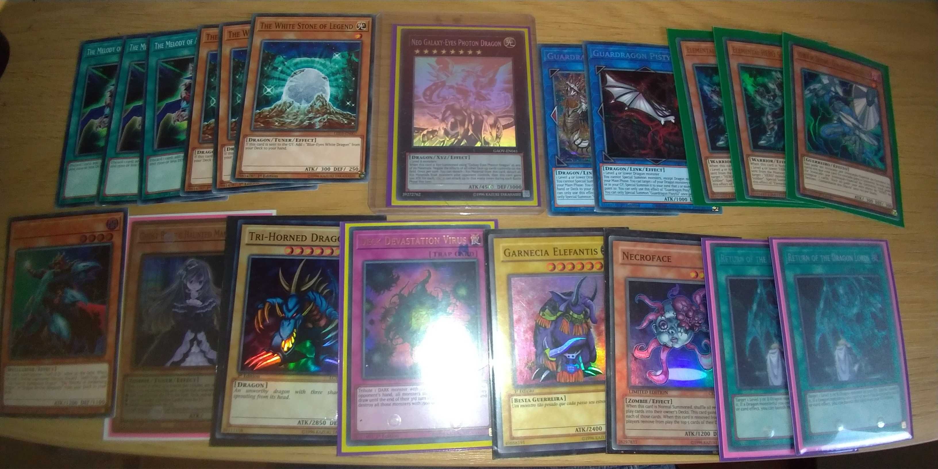 Coleção de cartas de Yugioh