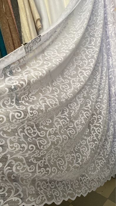 Тюль жакард