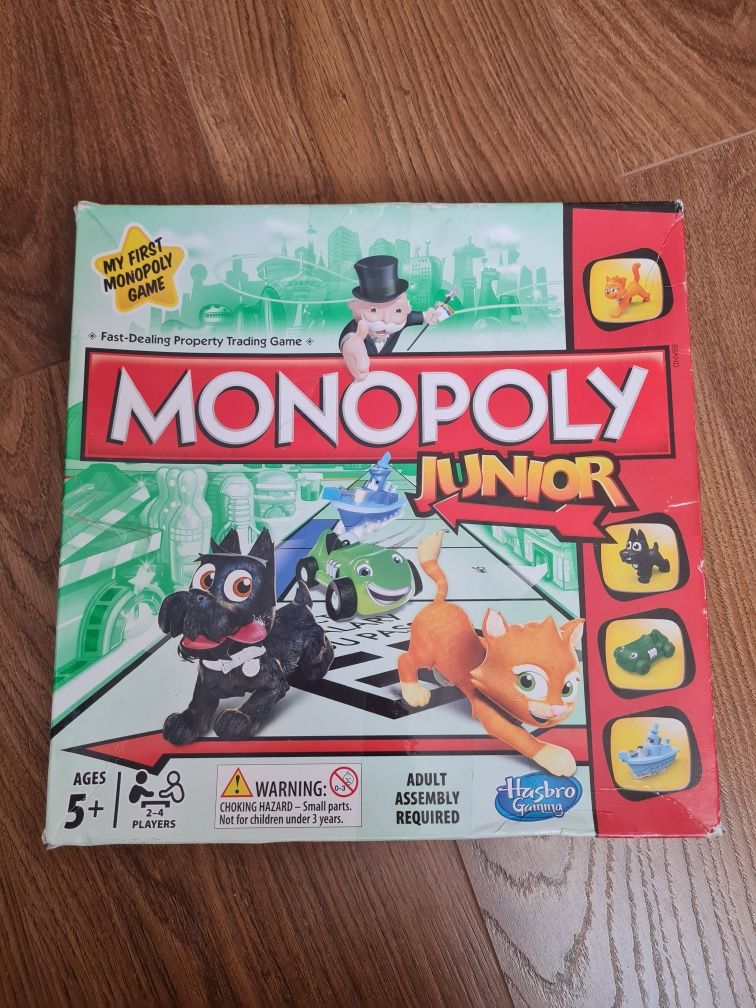 Настільна гра Hasbro Моя перша Монополія Monopoly Junior Board G