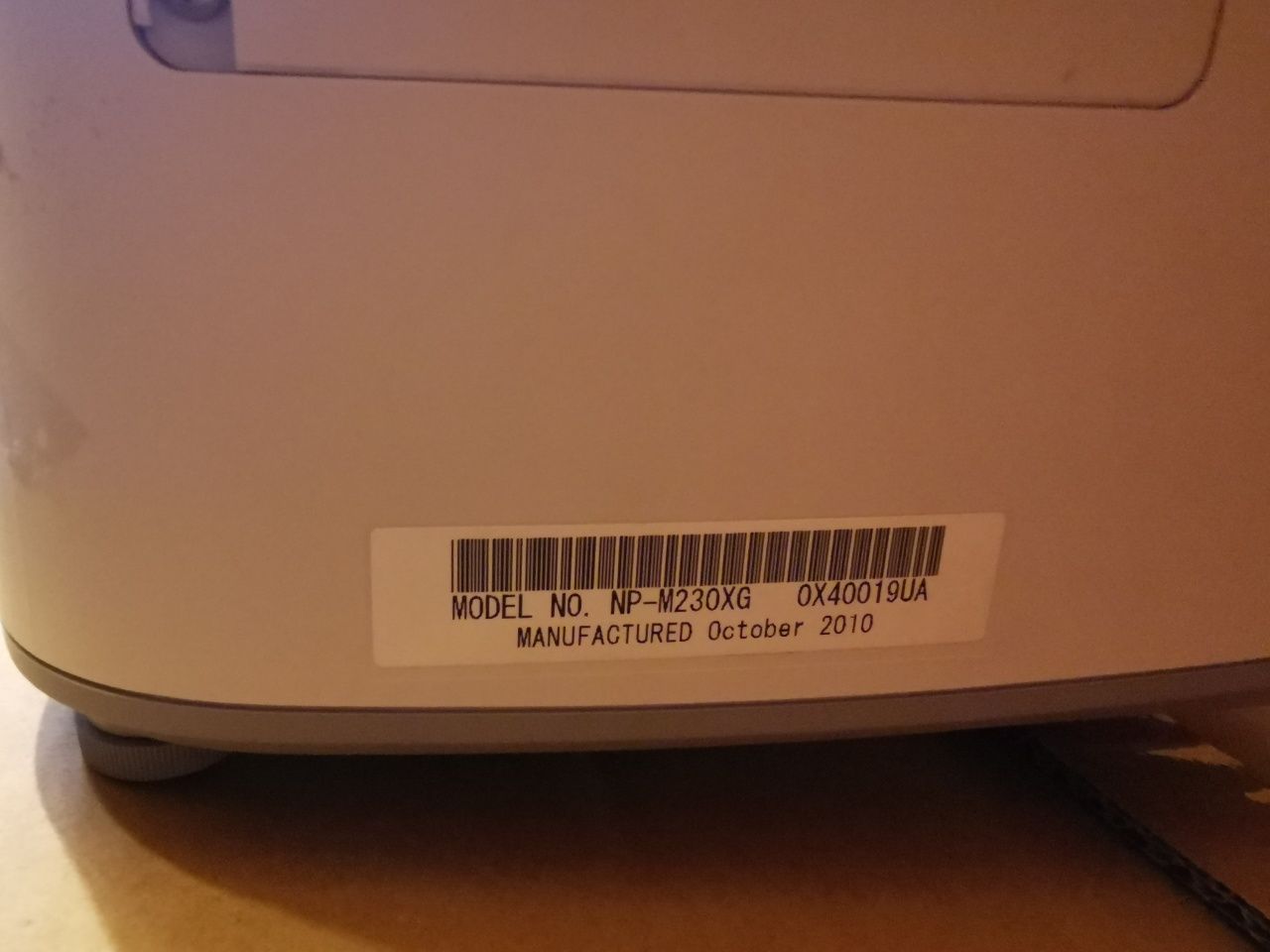 Projektor NEC  NP-ME372WG nowy w pudełku