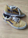 Buty Vans 36,5 kolor żółty skóra