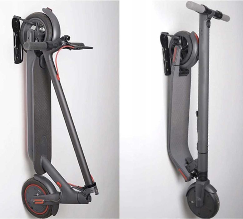 WIESZAK na HULAJNOGĘ Rowe Ścienny Solidny Uchwyt Składany Hak do 25 kg