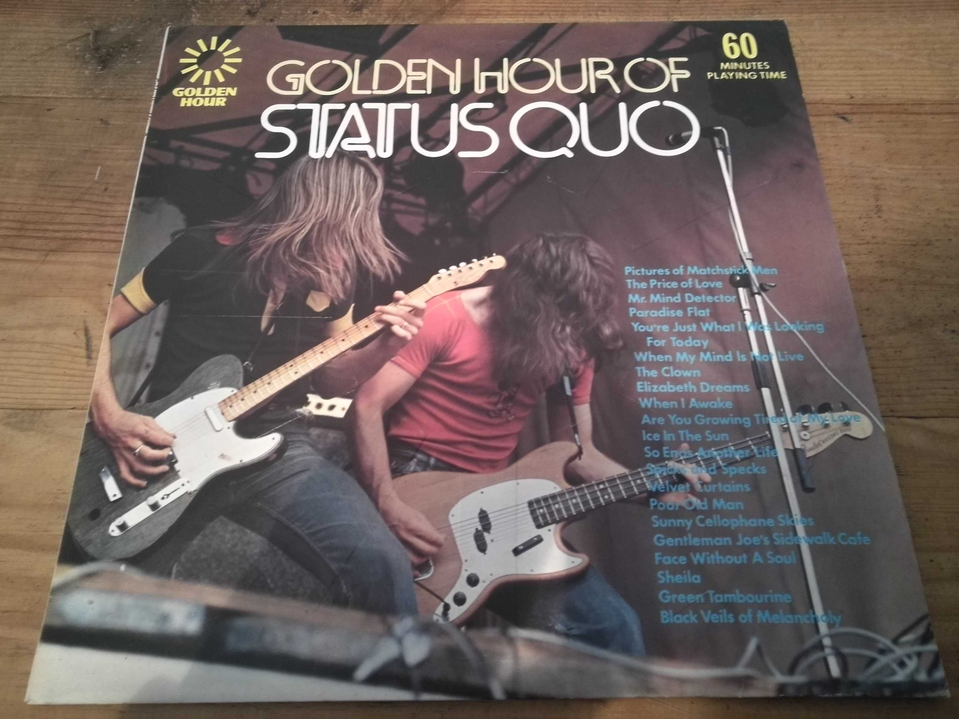 STATUS   QUO - Golden Hour Of Status Quo LP