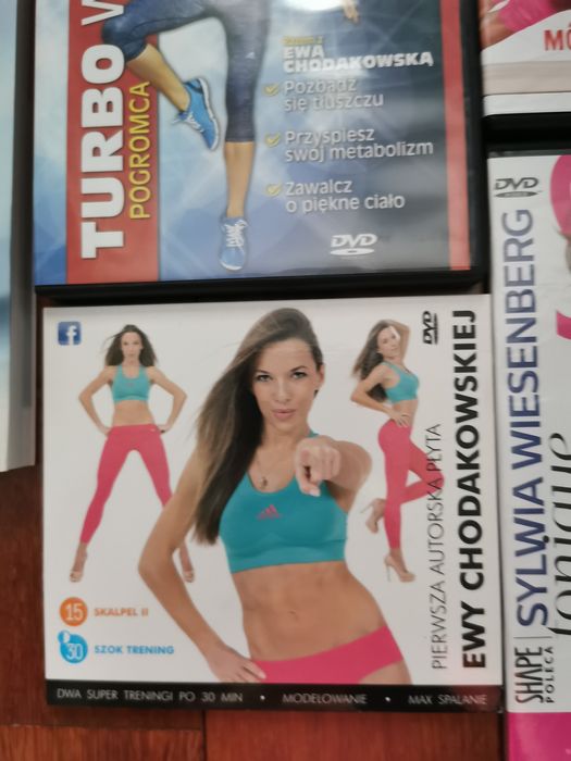 Dvd Chodakowska Wiesenberg turbo skalpel tonique pilates