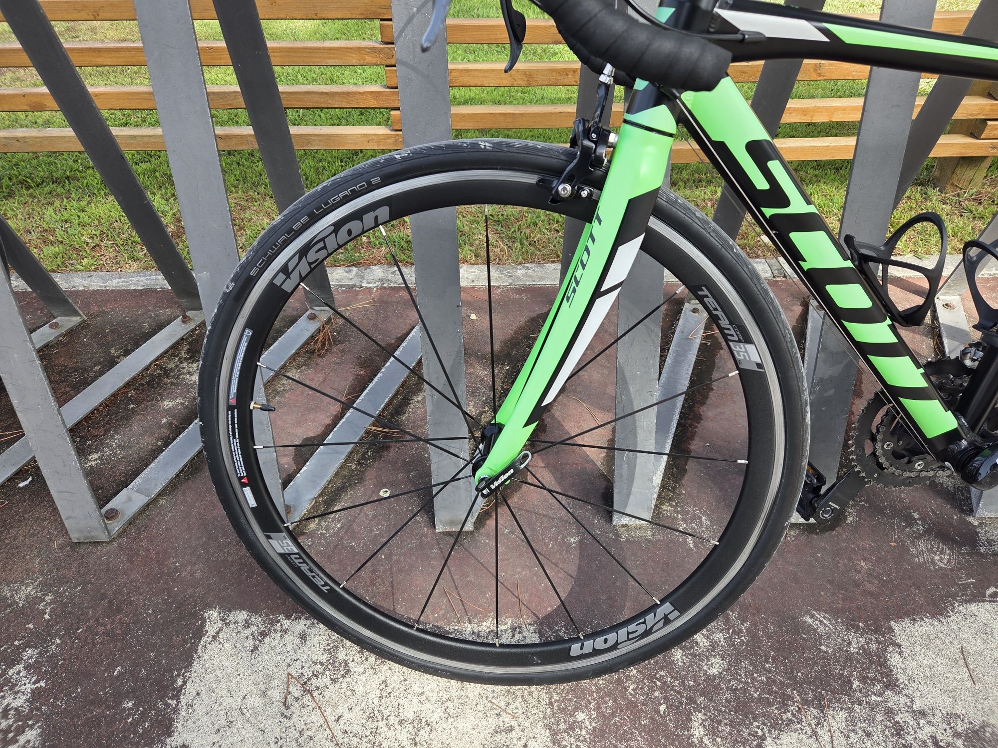 Scott speedster XS (49") com rodas Vision team 35