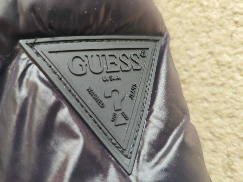 Куртка GUESS парка пуховик Чоловіча гесс зима Оригінал 100%