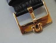 Klamra do zegarka Omega 18mm złoty kolor