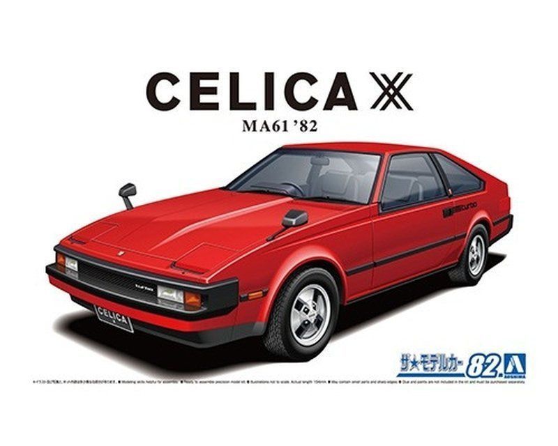 Aoshima 05850 Toyota MA61 Celica XX 2800GT '82 1/24 model do sklejania