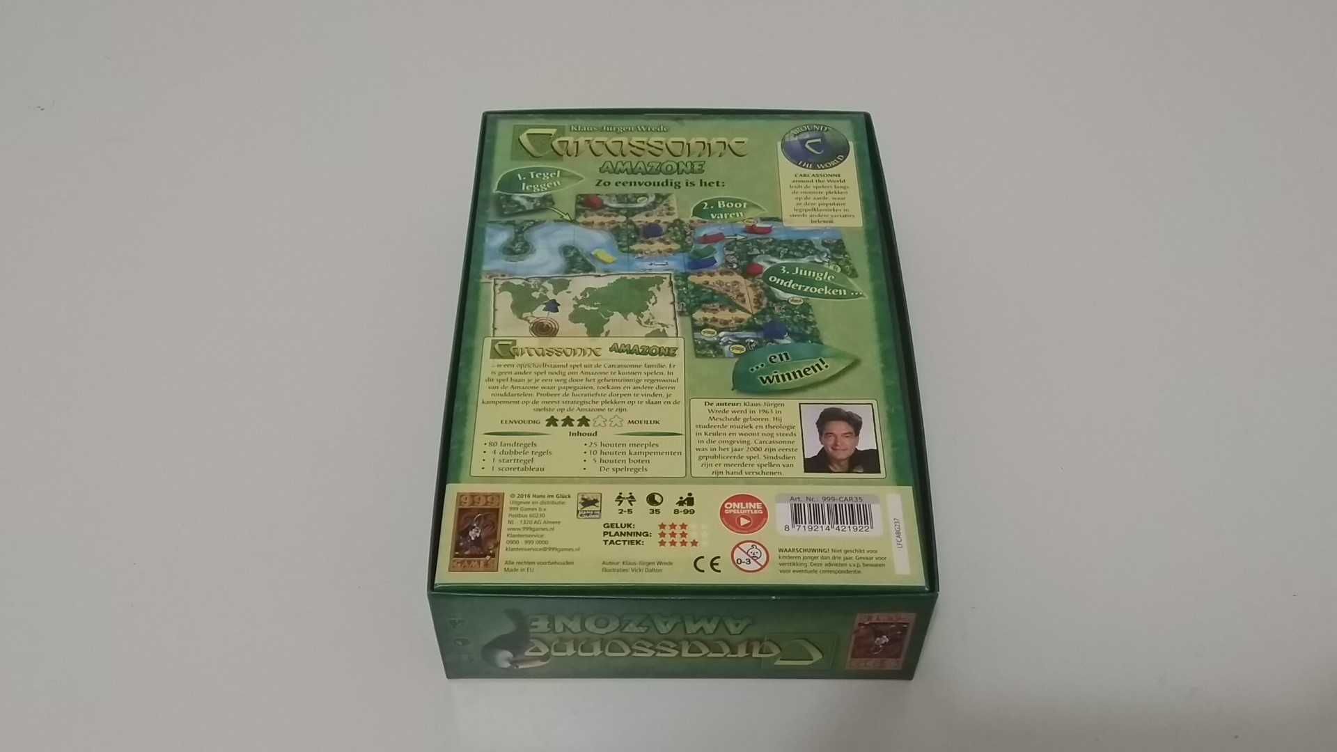 Carcassonne Amazonas - Jogo de Tabuleiro